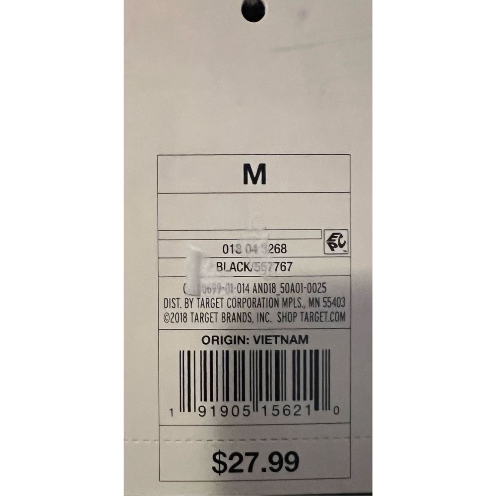 A New Day black Capri/Pants size med - Picture 2 of 3